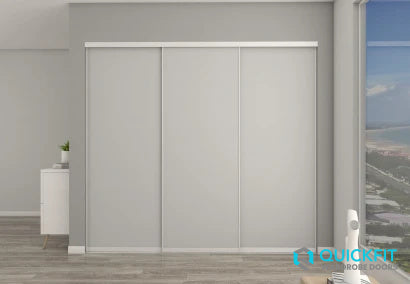 Raw Gyprock Sliding Wardrobe Doors